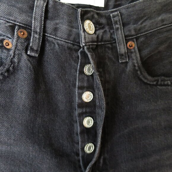 Agolde 90s Pinch Waist High Rise Straight Jean Size 23 - Picture 7 of 16